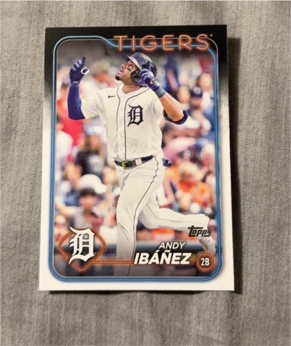 2024 Topps Series 1 #25 Andy Ibanez — front