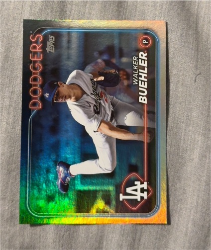 2024 Topps Series 1 #196 Walker Buehler — front