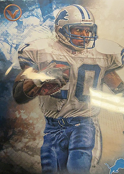 1994 Fleer V #V Barry Sanders — front