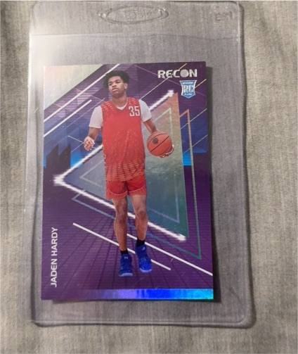 2022-23 Panini Chronicles Draft Picks Recon #11 Jaden Hardy — front