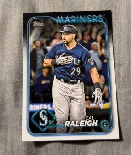 2024 Topps Series 1 #122 Cal Raleigh — front