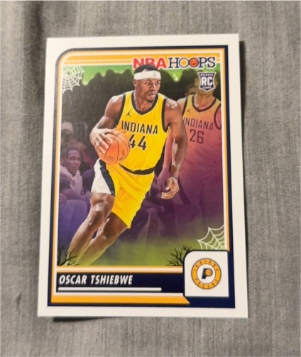 2023-24 Panini Haunted Hoops #13 Oscar Tshiebwe — front