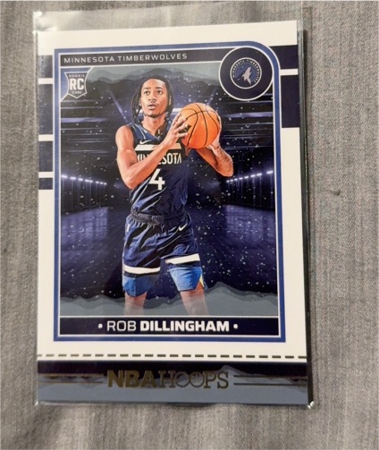 2024-25 Panini NBA Hoops #238 Rob Dillingham — front