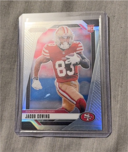 2024 Panini Prizm #335 Jacob Cowing — front