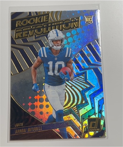 2024 Panini Donruss #27 Adonai Mitchell Rookie Revolution — front