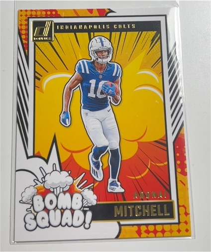 2024 Panini Donruss Bomb Squad #9 Adonai Mitchell — front