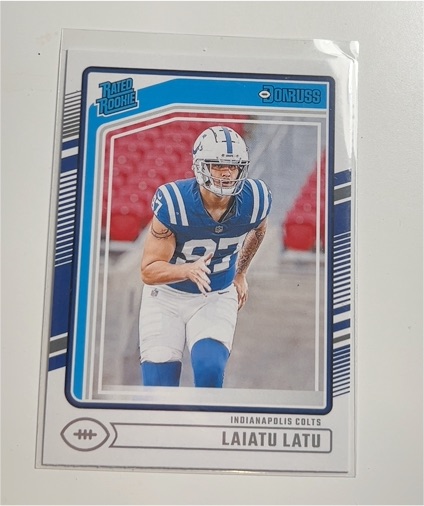 2024 Donruss #311 Laiatu Latu — front