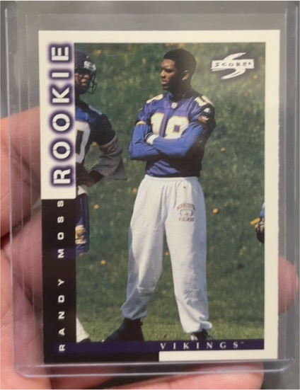 1998 Score #235 Randy Moss Rookie Card — front