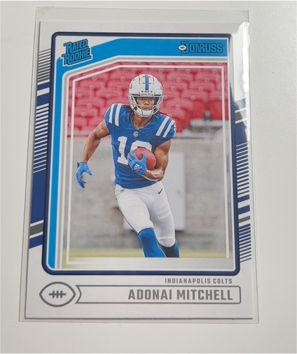2024 Panini Donruss #343 Adonai Mitchell — front