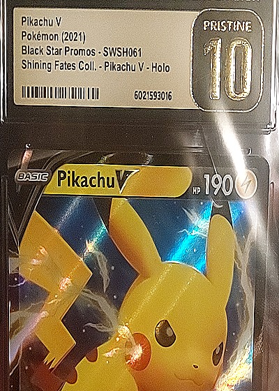 2021 Pokémon Black Star Promos SWSH061 Pikachu V — front