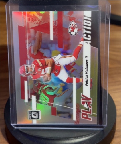 2023 Donruss Optic #8 Patrick Mahomes II Play Action — front