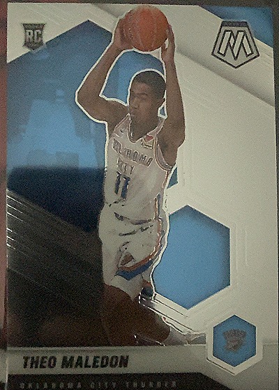 2020-21 Panini Mosaic #218 Theo Maledon — front