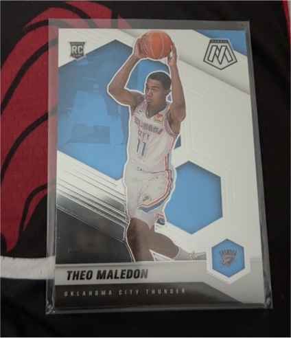 2020-21 Panini Mosaic #218 Theo Maledon — front
