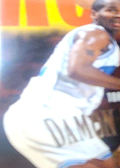 2009 Fleer #DAME Damian Lillard — front