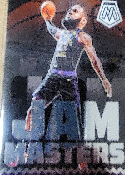 2023-24 Panini Mosaic Jam Masters #4705D LeBron James — front