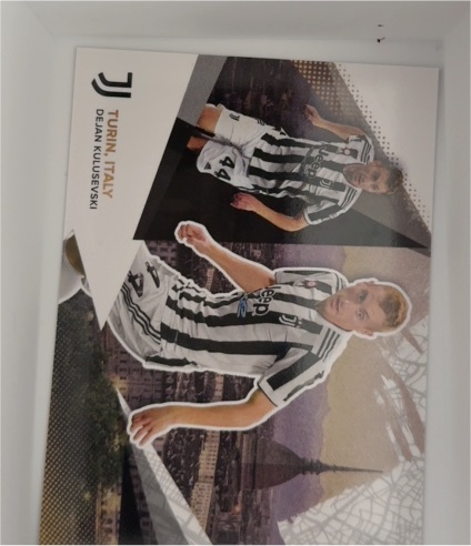 2021 Topps Juventus Official Team Set #32 Dejan Kulusevski — front
