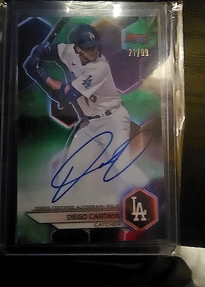 2023 Bowman's Best #B23-DC Diego Cartaya — front