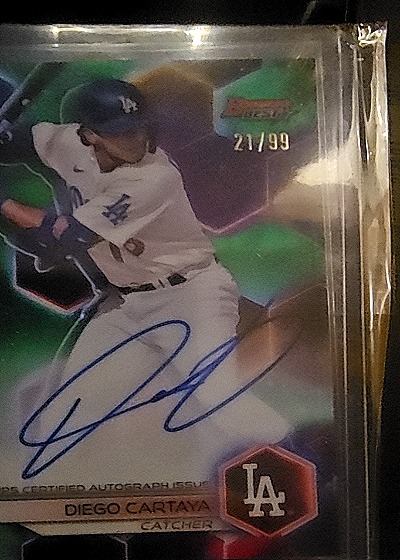 2023 Bowman's Best #21 Diego Cartaya — front