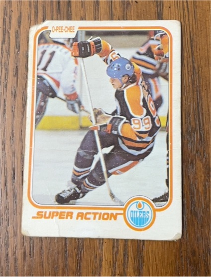 1981-82 O-Pee-Chee #125 Wayne Gretzky Super Action — front