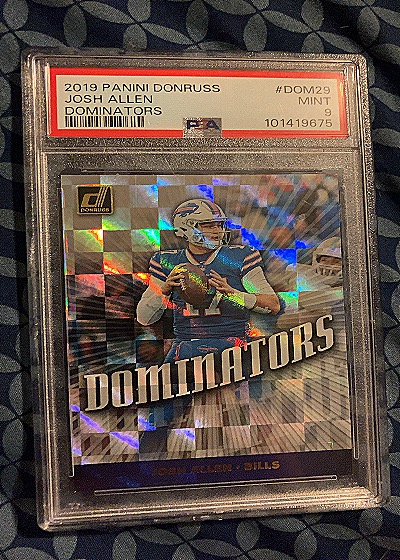 2019 Panini Donruss #DOM-29 Josh Allen Dominators — front