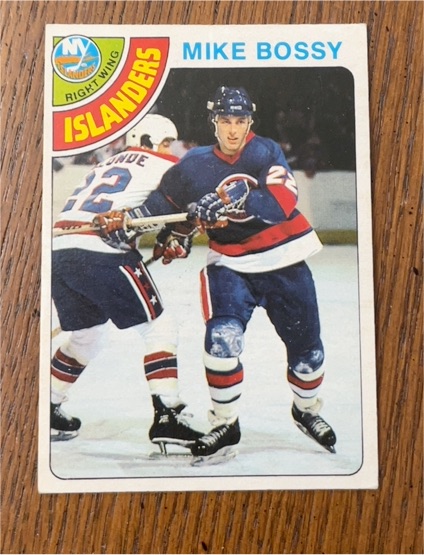 1978-79 Topps #115 Mike Bossy Rookie Card — front