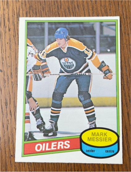 1980 O-Pee-Chee #289 Mark Messier — front