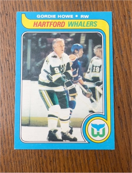 1979-80 Topps #175 Gordie Howe Hartford Whalers — front