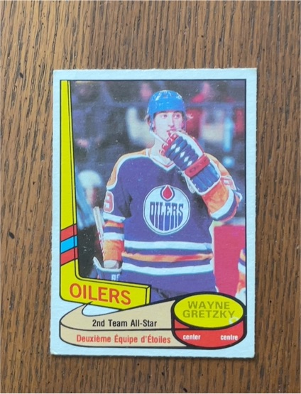 1980-81 O-Pee-Chee #87 Wayne Gretzky 2nd Team All-Star Edmonton Oilers — front