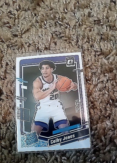 2023-24 Panini Donruss Optic #246 Colby Jones — front