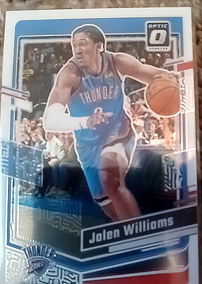 2023-24 Panini Donruss Optic #188 Jalen Williams — front