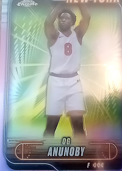 2024-25 Topps Chrome #60 OG Anunoby — front