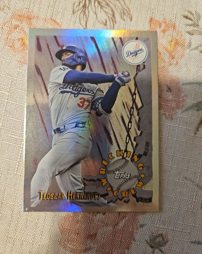 2024 Topps Archives #96WC-12 Teoscar Hernandez 1996 Wrecking Crew — front