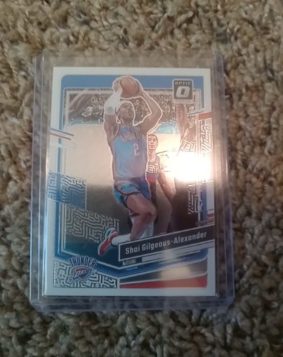 2023-24 Panini Donruss Optic #104 Shai Gilgeous-Alexander — front