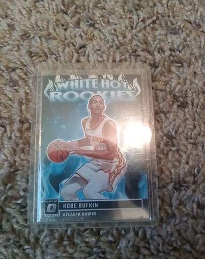 2023-24 Panini Donruss Optic #7 Kobe Bufkin White Hot Rookies — front