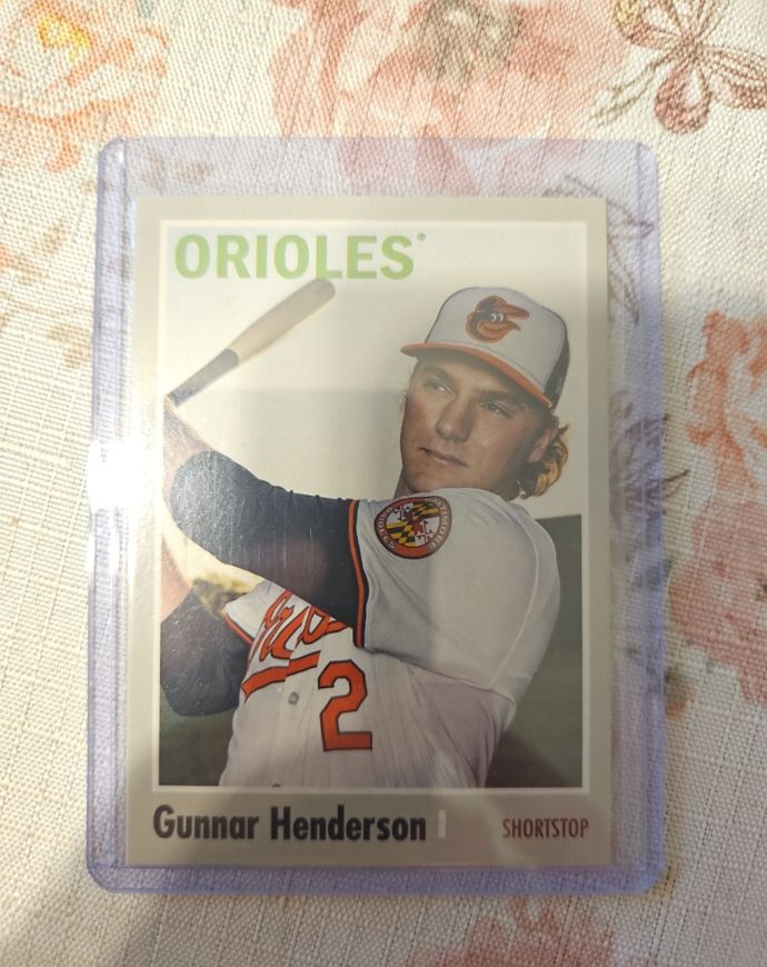 2024 Topps Archives - 1970 Topps #101 Gunnar Henderson — front