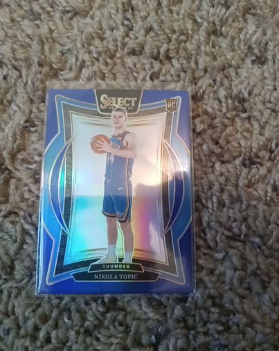 2024-25 Panini Select #89 Nikola Topic — front