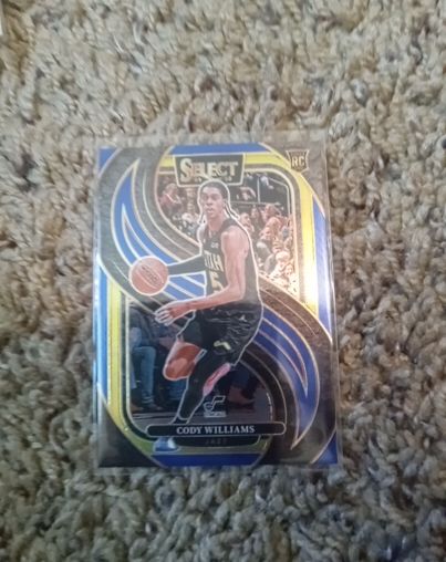 2024-25 Panini Select #172 Cody Williams — front