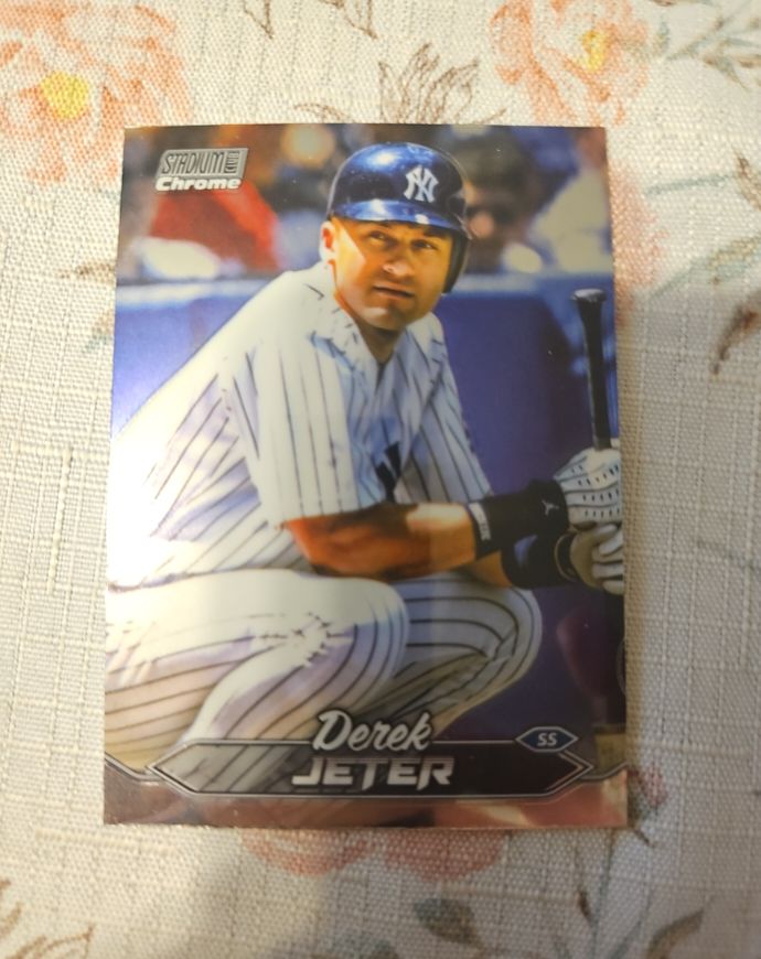 2024 Topps Stadium Club Chrome #187 Derek Jeter — front