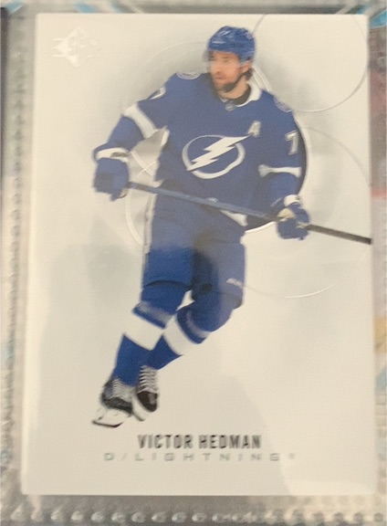 2020-21 SP Authentic #3 Victor Hedman — front