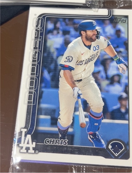 2025 Topps Series 1 #53 Chris Taylor — front