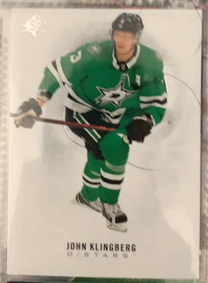 2020-21 Upper Deck SP Authentic #26 John Klingberg — front