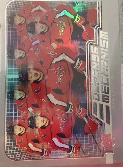 2022-23 Upper Deck Defense Mechanism #DM-15 John Carlson — front