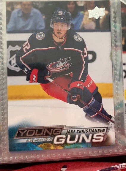 2022-23 Upper Deck Series 1 #221 Jake Christiansen — front