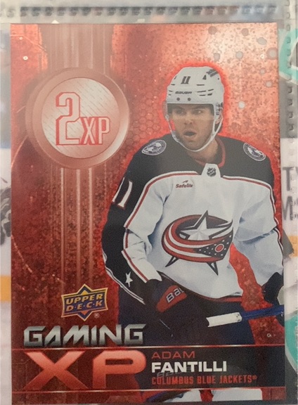 2024-25 Upper Deck Gaming XP #GXP-12 Adam Fantilli — front