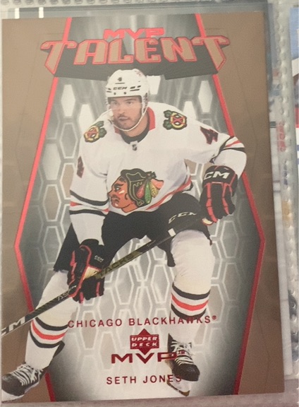2023-24 Upper Deck MVP Talent #MT-45 Seth Jones — front