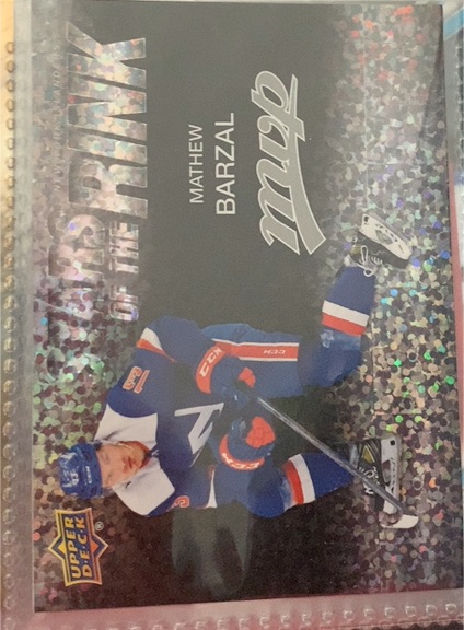 2023-24 Upper Deck MVP #SS-2 Mathew Barzal — front
