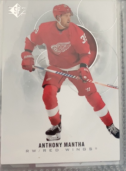 2020-21 Upper Deck SP Authentic #14 Anthony Mantha — front