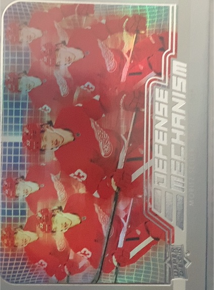 2022-23 Upper Deck #DM-24 Moritz Seider Defense Mechanism Detroit Red Wings — front