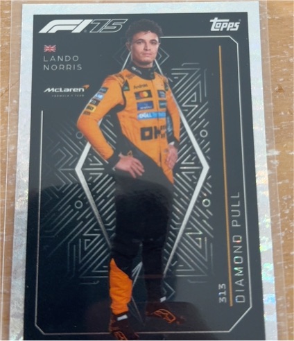2025 Topps F1 Turbo Attax #313 Lando Norris — front
