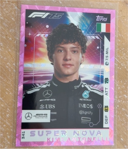 2025 Topps Turbo Attax #341 Kimi Räikkönen — front